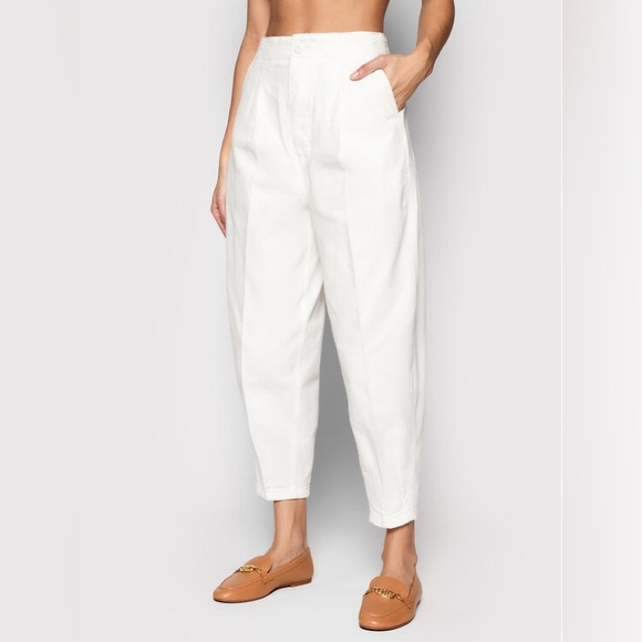 Polo Ralph Lauren white balloon chino pant - Picture 1 of 11